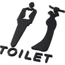 Meetsue Tuvalet Kapısı Kurulumu Dekorasyon Dekor Wc Iş (Yurt Dışından)