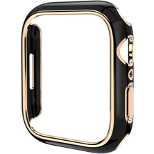 ekılıf - ​​​Apple Watch 40mm - Kasa Koruyucu Sert PC Koruyucu - Gard 06 - Siyah - T22594