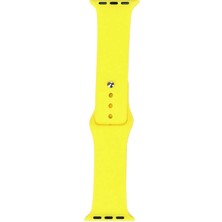 ekılıf - ​​​Apple Watch 40mm - Kordon Band Serisi Klasik Kordon Silikon Strap Kayış - Lavender Purple - T31253