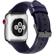noktaks - Apple Watch 42mm - Kordon Luxury Leather Deri Kordon - NO8