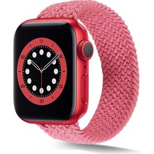 noktaks - Apple Watch 38mm - Kordon Medium Kordon KRD-38 - Kırmızı