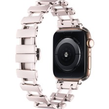 kilifone - ​​​Apple Watch 42mm - Kordon Metal Kordon - KRD-96 - Starlight - T31728
