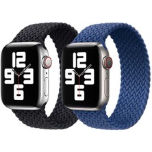 kilifone Apple Watch Ultra 49MM - Kordon Small Strap Kayış Krd-32 - Mavi