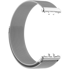 kilifone - Samsung Fit 3 - Kordon Metal Kordon - KRD-01 - Gümüş - T31124