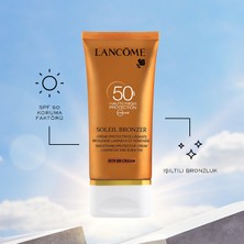 Lancome Soleil Bronzer Creme Spf 50 50 Ml Bronzlaştırıcı Krem