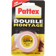 Pattex Double Montaj Bandı, 120KG