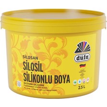 Düfa Silosil Silikonlu Dış Cephe Duvar Boyası 8201 Bej 2.5 l