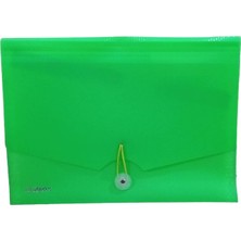 Globox 13 Gözlü Körüklü Dosya Klasör A4 Ebat Plastik Isimlik Cepli ve Kartlı Globox