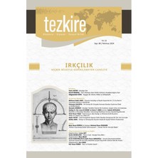 Tezkire Dergi 88.sayı Temmuz 2024 -Irkçılık
