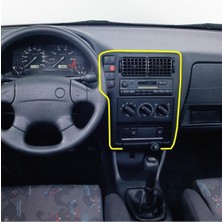 Woodhub Vw Polo Classic 1996-1999 Konsolu Teyp Düğme Çerçevesi 6N1858069A