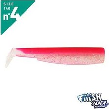 Fiiish BM140/4 BM353 3 Adet Gövde Rose Fluo Silikon Yem
