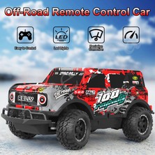 Uzaktan Kumandalı Full Fonksiyon LED Işıklı Gövde 3.7V Şarjlı 1:20 Off-Road Rc Araba