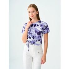 Loft Long Crop Kadın Tshirt K.kol