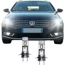 Fardoktoru Vw Passat B7 Led Kısa Far Ampulü H7 Mini Led 2'Li Set