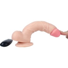 Vomentrend 21 Cm Gerçekçi Titreşimli Dildo Vibratör Penis