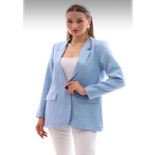 Blazer Tek Düğme Ceket