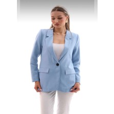 Blazer Tek Düğme Ceket