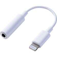 Iphone Uyumlu Kablolu Kulaklık Çevirici Adaptör Lightning To Headphone Jack Dönüştürücü