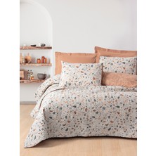 Cotton Box Kahverengi Çift Kişilik Minimal Taş Desenli ve Yumuşak Nevresim Seti Nevresim Takımı
