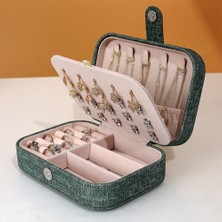 Sumsool Çok Katmanlı Kapaklı Mücevher Kutusu Küpe Kolye Saklama Kutusu (Pembe) (Yurt Dışından)