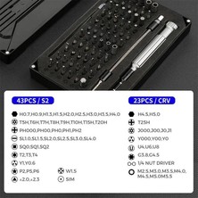 Uf Tools KS-800088 Hassas 89 Parça Elektronik Onarım Tornavida Seti