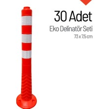 30'lu Delinatör 73 x 7,5 cm EKO, Esnek Duba