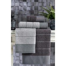 Casnack Afilli 4'lü Banyo Havlu Seti