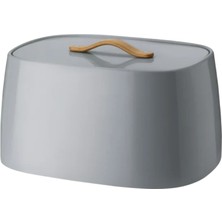 Stelton Emma Ekmek Kutusu 15,5 cm x 24,5 cm x 32,5 cm Gri