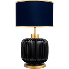 Intense Gloss Black Cam Abajur