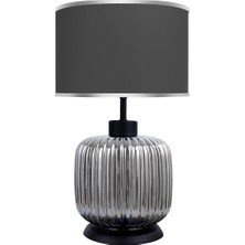 Intense Silver Chrome Cam Abajur