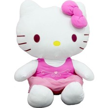 PopŞeker 36 cm Boyunda Lisanslı Pembe Hello Kitty Peluş Oyuncak