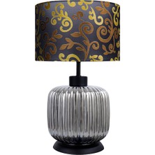 Intense Silver Chrome Cam Abajur