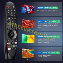 Ata Elektronik Lg Smart Tv Netflıx*amazon Tuşlu Ses Komutlu AİR MOUSE Unıversal Sihirli Kumanda MR300-400-500-600-650-18-19-20