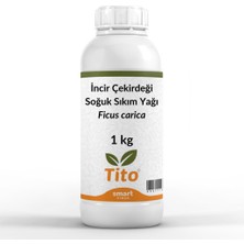 Tito Incir Çekirdeği Soğuk Sıkım Yağı Ficus Carica 1 kg