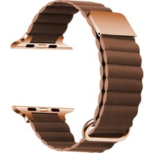 RedClick Apple Watch Uyumlu 10 Serisi 46MM Krd-78 Deri Kordon Strap Kayış