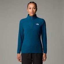The North Face W 100 Glacier 1/4 Zip - Eu Kadın Polar