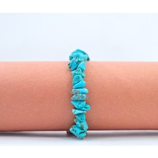 Mina Souvenir 3 Lü Kırık Doğal Taş Bileklik Aşk(Pembekuvars(Firuze,güç(Kaplangözü)