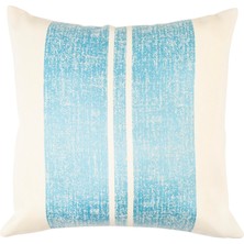 Vanelli Home Mavi Beyaz Outdoor 50x50 Cm Kırlent Kılıfı