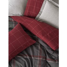 Cotton Box Warm Flanel Tek Kişilik Sento Gri Nevresim Takımı