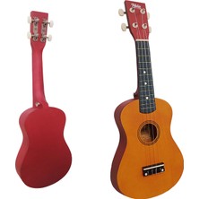 Midex UKX-233YL Turuncu Concert Ukulele (Askı Çanta Metod Pena)