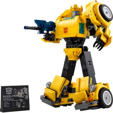 LEGO® Icons Transformers Bumblebee 10338 - Yetişkinler İçin Koleksiyonluk Robot Aksiyon Figürü Yapım Seti (950 Parça)