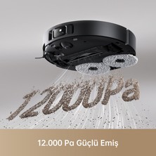 Dreame X40 Ultra Robot Süpürge Siyah, 12.000 Pa Emiş Gücü