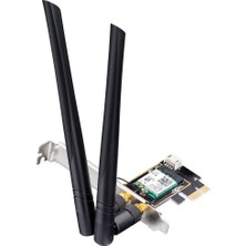 Cudy WE3000 AX3000MBPS 2.4ghz/5ghz 2*5dbi Anten Bt5.2 Mu-Mımo Kablosuz Wi-Fi 6 Pcıe Adaptör