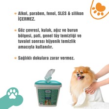 Bioxi ® Tüy ve Pati Hijyenik Temizleme Kova Mendil + Pati Temizleme Köpüğü 150 ml (2'li Paket) - Evcil Dostlarınız Için Pratik ve Etkili Temizlik