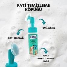 Bioxi ® Tüy ve Pati Hijyenik Temizleme Kova Mendil + Pati Temizleme Köpüğü 150 ml (2'li Paket) - Evcil Dostlarınız Için Pratik ve Etkili Temizlik