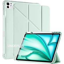 MobaxAksesuar Apple iPad Pro 11 1. 2. 3. 4. Nesil Kılıf Kalem Şarj Bölmeli Case 2018 - 2022