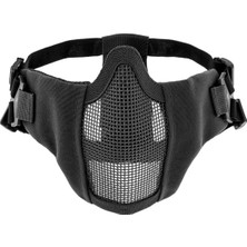 Asg Metal Mesh Mask  Koruma Maskesi - Siyah 19079