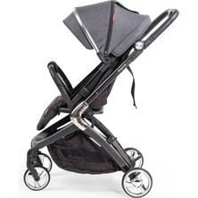 BABY2GO Begonia Travel Sistem Bebek Arabası Gri