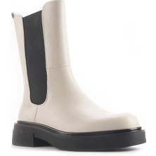 Nine West Candıd 4pr Kırık Beyaz Kadın Chelsea Bot