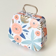 Yumakça Metal Kutu, Valiz Figürlü, Hediyelik, Takı, Dikiş ve Hobi Kutusu  L Model  *6,5 cm *7,5 cm *6 cm *3,5 cm